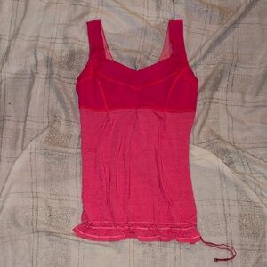 lululemon athletica Pink Tank Top